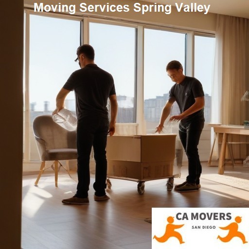 Comprehensive Moving Services in Spring Valley - CA Movers Spring Valley