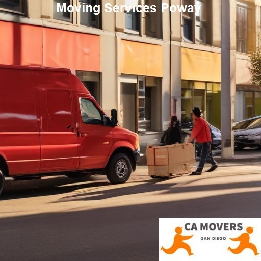 Cost of Moving Services in Poway - CA Movers Poway