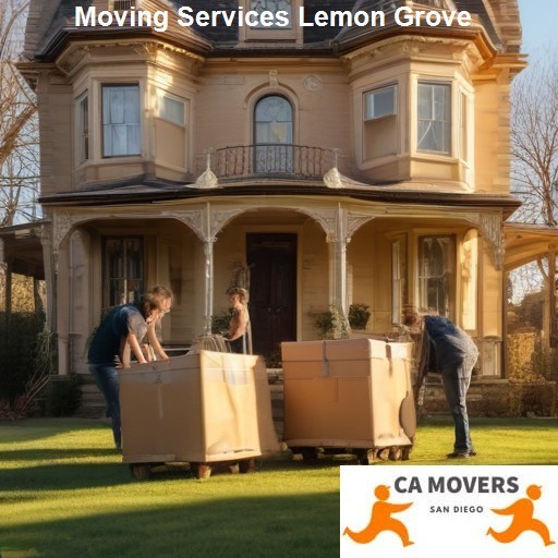 Our Comprehensive Moving Services in Lemon Grove - CA Movers Lemon Grove