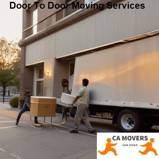 CA Movers Door To Door Moving Services
